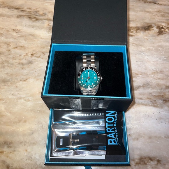 Core Timepieces | Titanium Fury GMT Green Machine Watch | Brand New - Picture 5 of 8